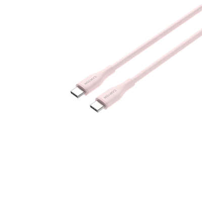 USB-C кабел CANYON CC60SC10 60W 1m силикон Pink Sand