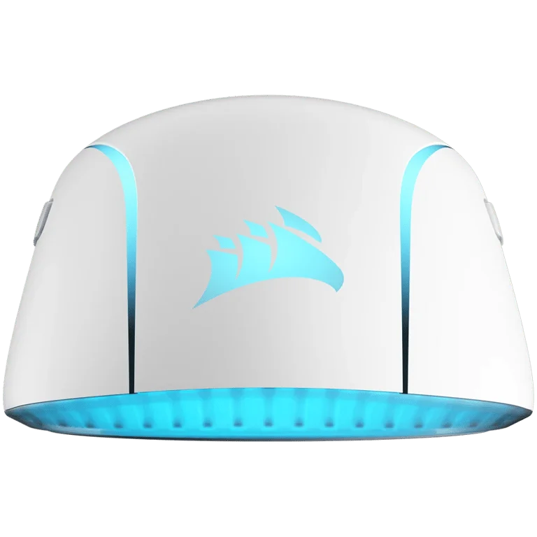 Гейминг мишка CORSAIR M75 WIRELESS, RGB, безжична, бяла