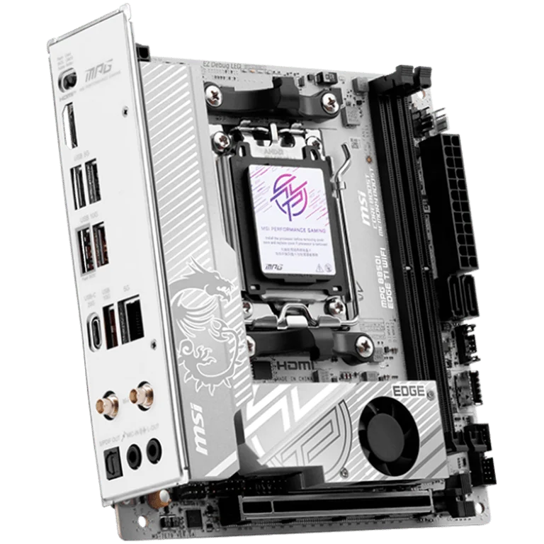 Дънна платка MSI MPG B850I EDGE TI WIFI, Socket AM5, DDR5, Mini-ITX