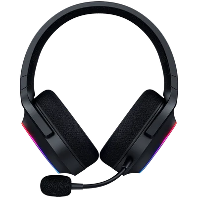 Razer Barracuda X Chroma, Gaming Headset, Black, Oval Ear Cushions, 2.4 GHz Wireless / Bluetooth, Breathable Fabric with Memory Foam Cushions, Detachable Razer™ HyperClear Cardioid Mic, 7.1 Surround sound: Only available on Windows 10 64-bit (or higher)