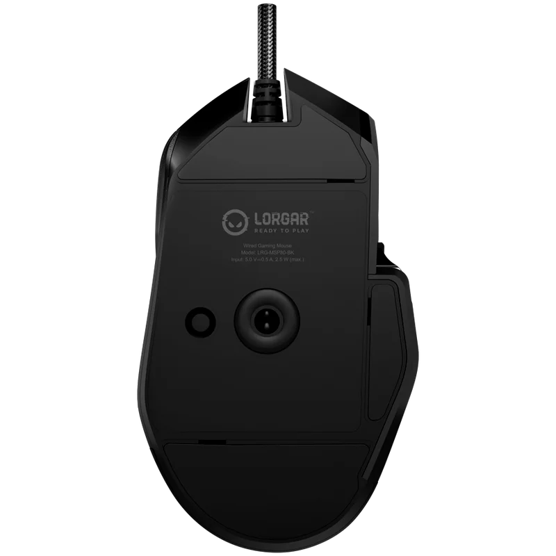 LORGAR MSP80, 8000 Hz Gaming Mouse Pro, Black