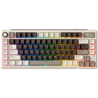 Гейминг клавиатура ROYAL KLUDGE RK L75 Mocha Grey Cream switch