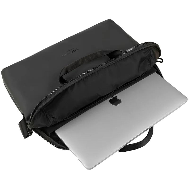 TUCANO GOMMO Bag for Laptop 15.6 / MacBook Pro 16 (2021-2023), Black