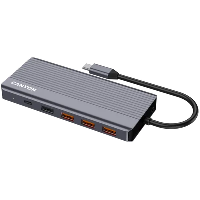CANYON hub DS-16 13in1 4k USB-C Grey