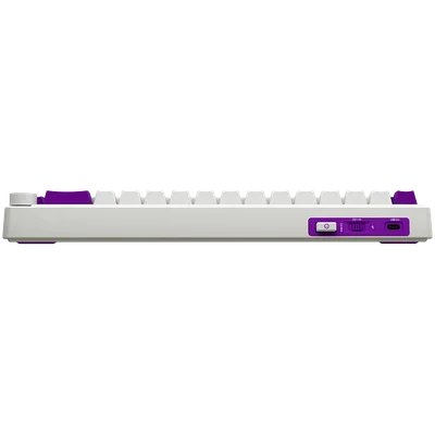 LORGAR KBP70MW, Wireless 65% Mechanical Gaming Keyboard Pro, White, EN layout