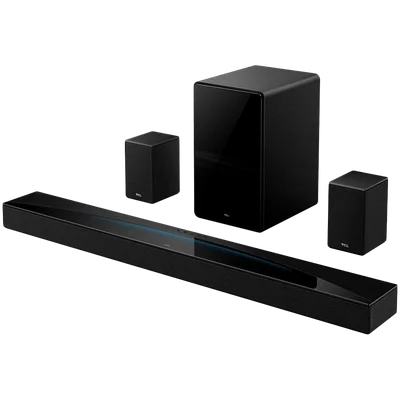 TCL Soundbar 7.1.4 Channel Dolby Atmos, DTSX  860W Max Power,TCL Ray Danz ,Wireless Subwoofer, Bluetooth5.1