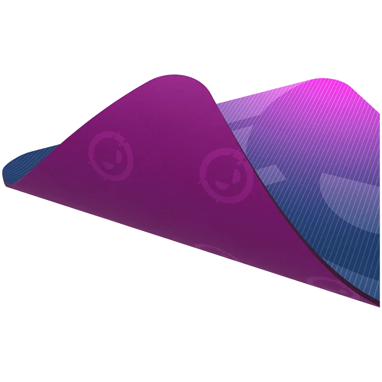 LORGAR Gaming Mouse Pad Main 133 Speed Purple