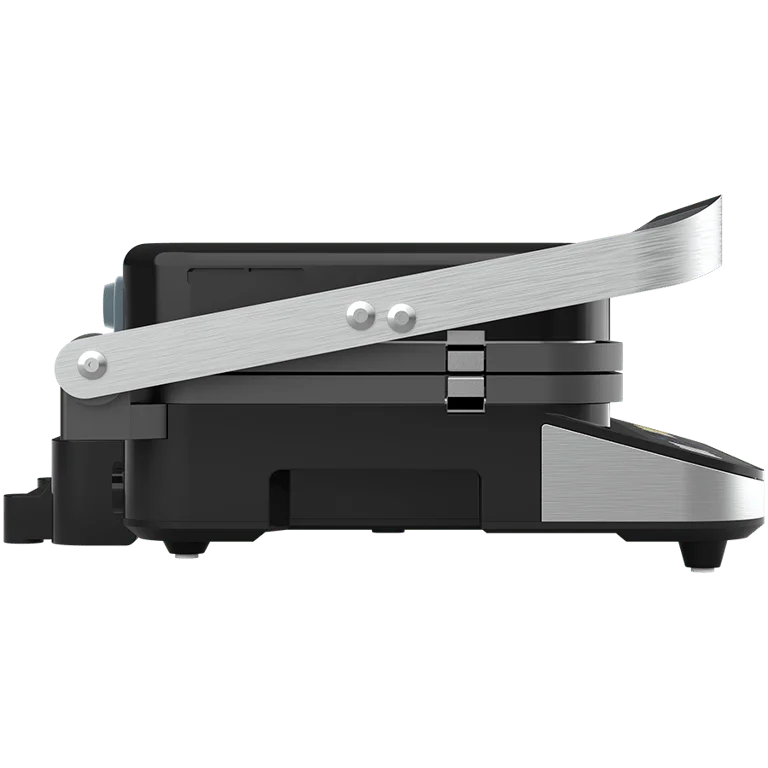 AENO ''Electric Grill EG1: 2000W, 3 heating modes - Upper Grill, Lower Grill, Both Grills  Defrost, Max opening angle -180°, Temperature regulation, Timer, Removable double-sided plates, Plate size 320*220mm''