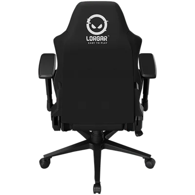 LORGAR CHA41, Ergonomic Gaming Chair Advanced, premium anti-stain fabric, Black/white