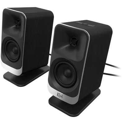 Klipsch ProMedia Lumina 2.1 Gaming Audio System with Subwoofer and LED Lighting Effects Built-in, Black