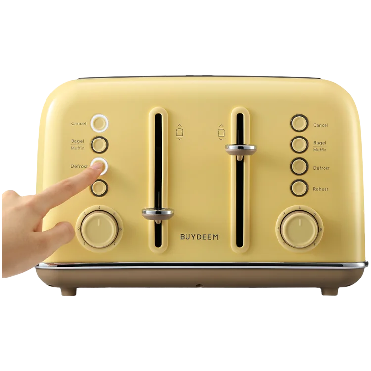 Тостер BUYDEEM DT640E 4 филии Mellow Yellow