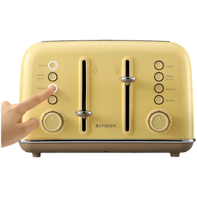 Тостер BUYDEEM DT640E 4 филии Mellow Yellow