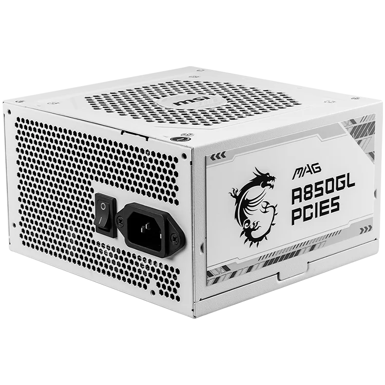 Захранващ блок MSI MAG A850GL PCIE5 850W 80 Plus Gold модулен