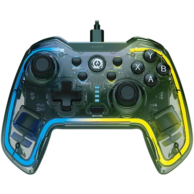 Гейминг контролер CANYON – GP-02 Brighter, 22 бутона, RGB осветление, кабелен