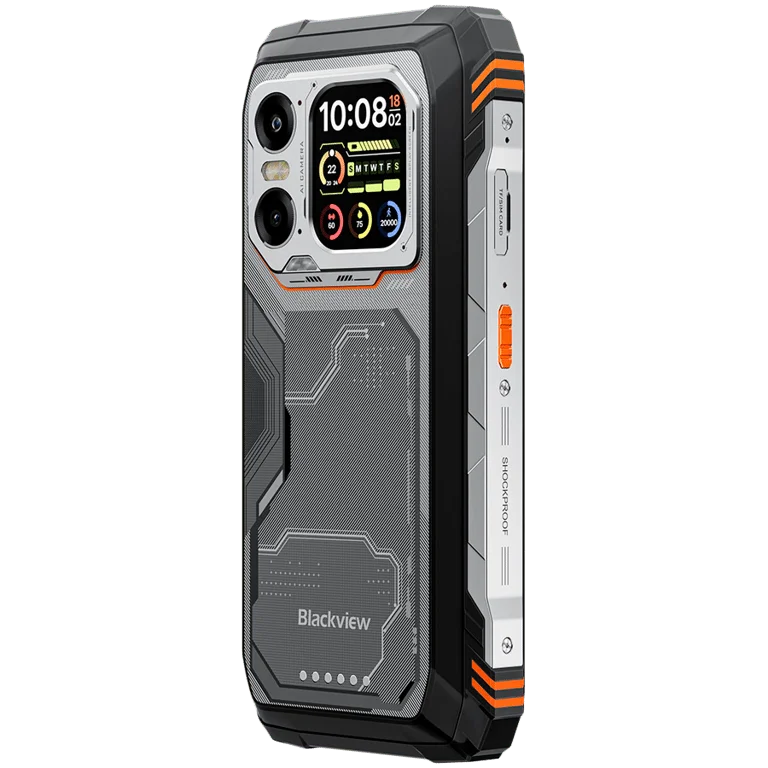 Смартфон Blackview XPLORE 1 6.78" FHD+ 16GB RAM 512GB Dimensity 7050 5G Night Vision Android 15 20000mAh Оrange