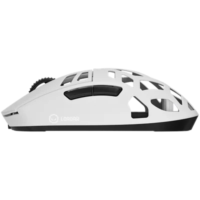 LORGAR MSE90W, Magnesium Alloy Wireless Gaming Mouse Elite, White