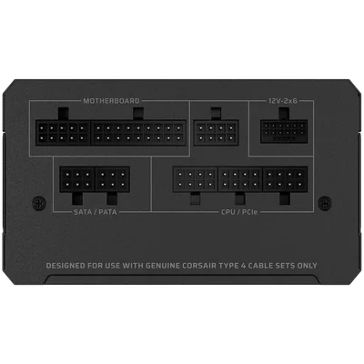 Corsair RMe Series (3rd Gen), RM1000e ThermalProtect, 1000 Watt, ATX 3.1, PCIe 5.1, Cybenetics Platinum Certified, Fully Modular Power Supply