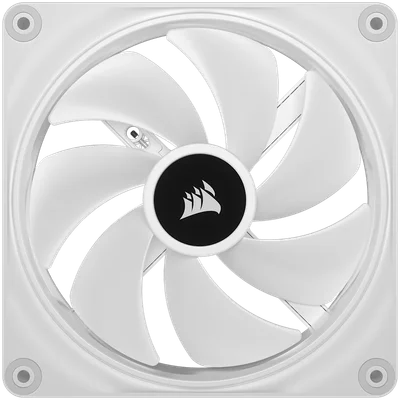 CORSAIR QX RGB Series, iCUE LINK QX140 RGB WHITE, 140mm Magnetic Dome RGB Fan, Dual Fan Kit