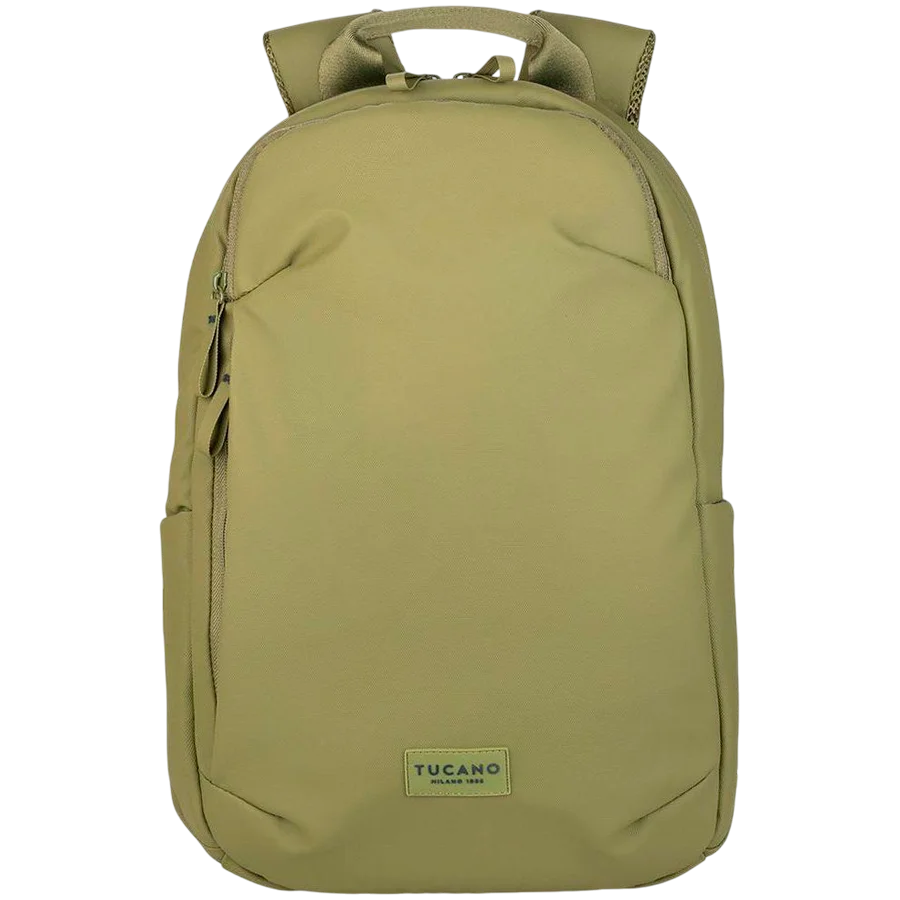 TUCANO LASER Backpack for Laptop 15.6 / MacBook Pro 16, water-resistant recycled fabric, Military Green