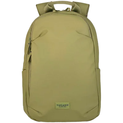 TUCANO LASER Backpack for Laptop 15.6 / MacBook Pro 16, water-resistant recycled fabric, Military Green