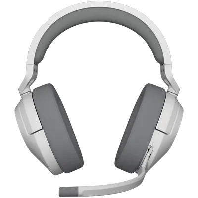 Гейминг слушалки CORSAIR HS55 Wireless, бял