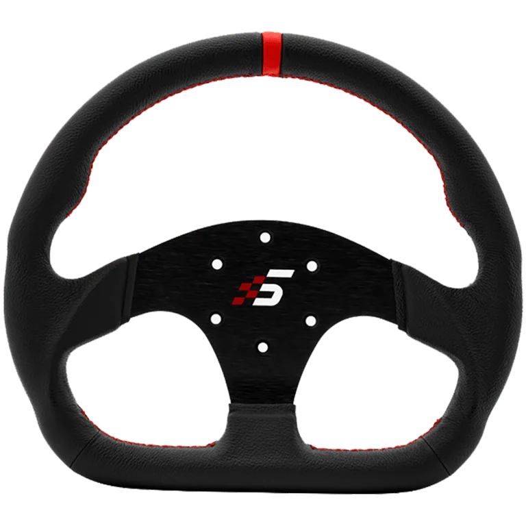 SIMAGIC D-Shaped Steering wheel without HUB, 325mm, Leather. S403