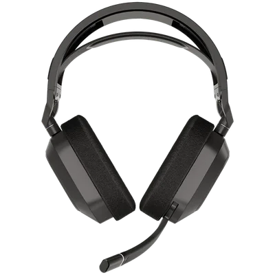Геймърски слушалки CORSAIR HS80 MAX Wireless, Steel Gray