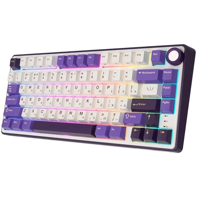 ROYAL KLUDGE R75 Blackberry Mousse Gaming Keyboard K silver switch