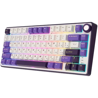 ROYAL KLUDGE R75 Blackberry Mousse Gaming Keyboard K silver switch
