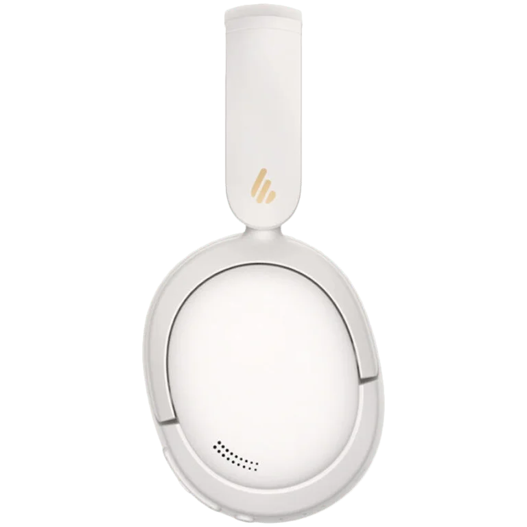 Слушалки Edifier W800BT Pro безжични над ушите, ANC, 40mm драйвери, Bluetooth 5.4, Multipoint, AI шумопотискане, до 45 ч батерия, USB-C, Ivory