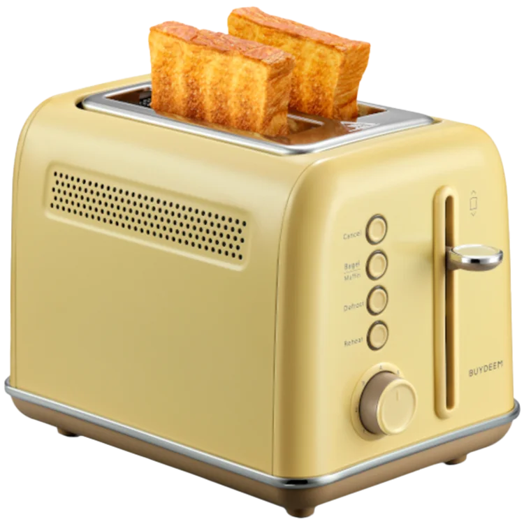 Тостер BUYDEEM – DT620E, 2 филии, Mellow Yellow