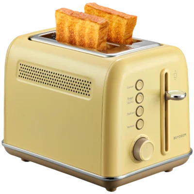 Тостер BUYDEEM – DT620E, 2 филии, Mellow Yellow