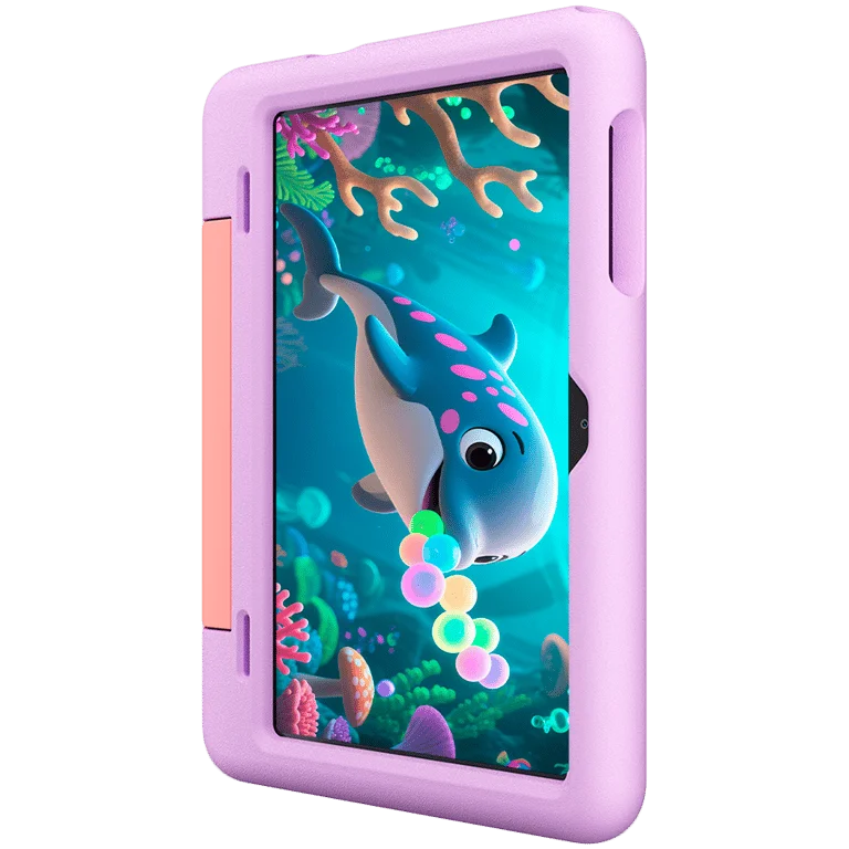 Таблет BLACKVIEW – Tab 20 Kids, 10.1", Unisoc T310, 4GB RAM, 64GB, Android 15, Wi-Fi, Kids Edition, лилав