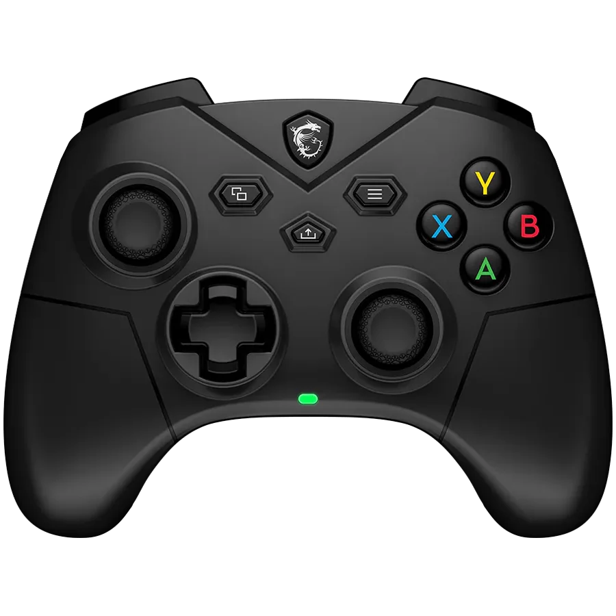 MSI Gaming Controller FORCE GC300 WIRELESS, Wireless, Bluetooth, 2-Level Hall Effect Triggers, Rear Buttons, Haptic Feedback, 600 mAh Battery, 3.5mm Audio Jack