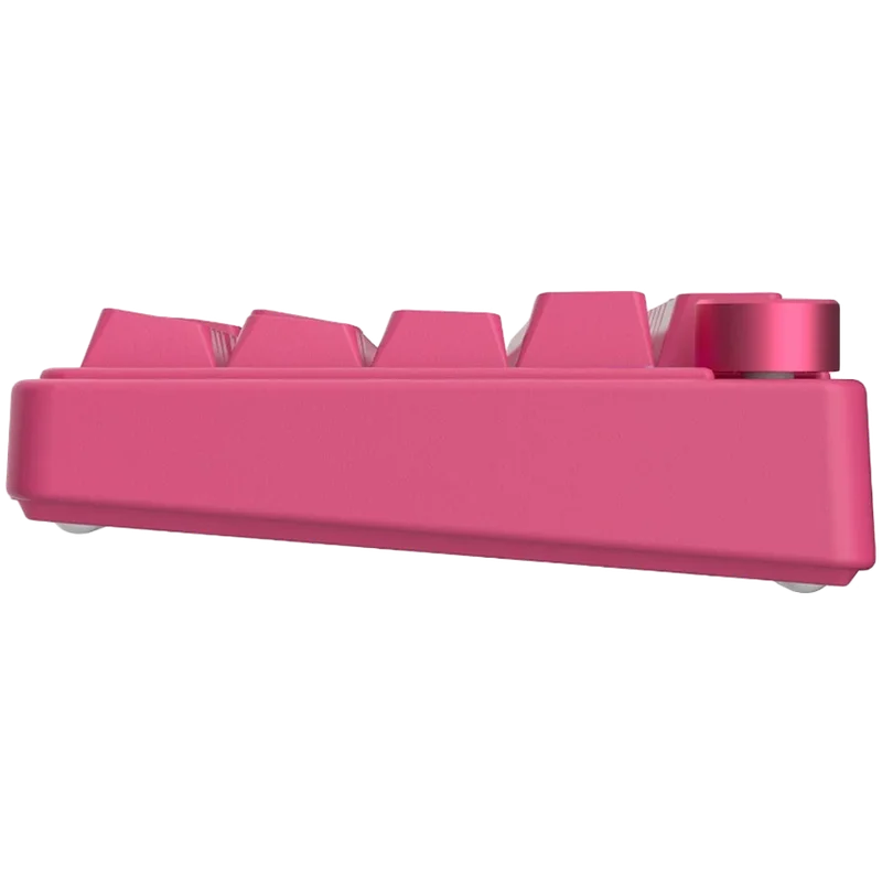 ROYAL KLUDGE R65 Berry Red Gaming Keyboard Cream Switch