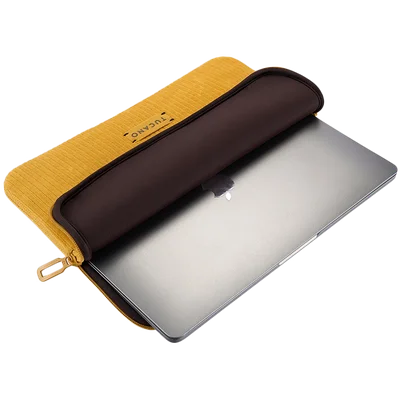 TUCANO VELLUTO 2 Sleeve for MacBook Air 13 / MacBook Pro 13 / Laptop 12, Yellow