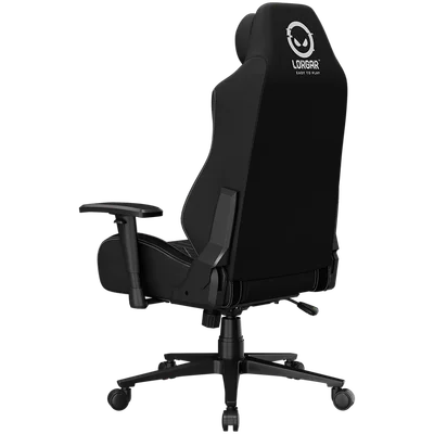 LORGAR CHA41, Ergonomic Gaming Chair Advanced, premium anti-stain fabric, Black/white