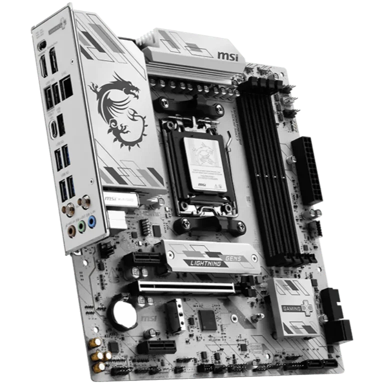 Дънна платка MSI – B850M GAMING PLUS WIFI6E, Micro ATX, Socket AM5, DDR5, Wi-Fi 6E