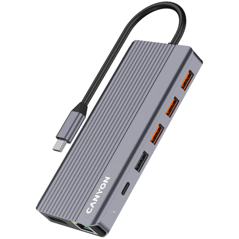 CANYON hub DS-16 13in1 4k USB-C Grey
