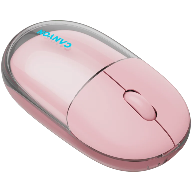 CANYON mouse OnClick 24 BT/ Wireless Transparent/Pink