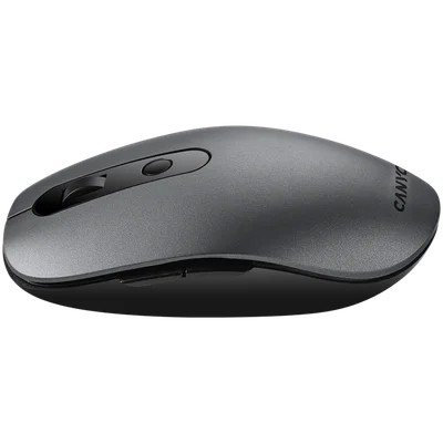 CANYON MW-9, 2 in 1 Wireless optical mouse with 6 buttons, DPI 800/1000/1200/1500, 2 mode(BT/ 2.4GHz), Battery AA*1pcs, Grey, 65.4*112.25*32.3mm, 0.092kg