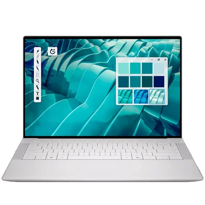 Лаптоп Dell 14 Premium DA14250, Intel Core Ultra 7 255H, 14.5" 2K (1920x1200), 32GB RAM, 1TB SSD, Arc Graphics, Windows 11 Pro, Platinum