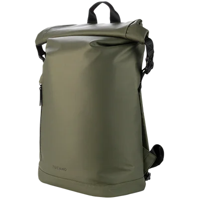 TUCANO ROLLO Backpack for Laptop 15.6 / MacBook Pro 16 (2019-2023), Military Green