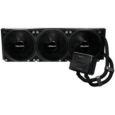 Asrock Challenger Pure 360, AiO liquid cooler, 360 mm radiator, AM5, AM4, LGA1851, LGA1700, 90-ACLA36-BDKGA6, 6Y