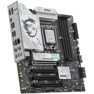 Дънна платка MSI PRO B860M GAMING PLUS WIFI, Intel B860, LGA 1851, DDR5, microATX
