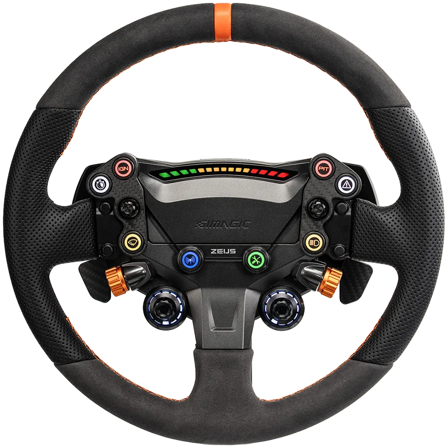 Волан SIMAGIC Zeus Sport – 320 мм, модулен дизайн, 7 сменяеми гривни