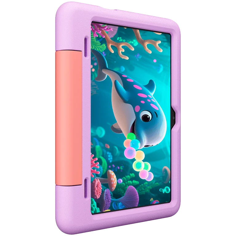Таблет BLACKVIEW – Tab 20 Kids, 10.1", Unisoc T310, 4GB RAM, 64GB, Android 15, Wi-Fi, Kids Edition, лилав