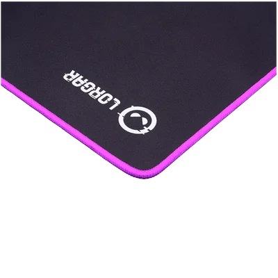 Lorgar Main 313, Gaming mouse pad, High-speed surface, Purple anti-slip rubber base, size: 360mm x 300mm x 3mm, weight 0.195kg