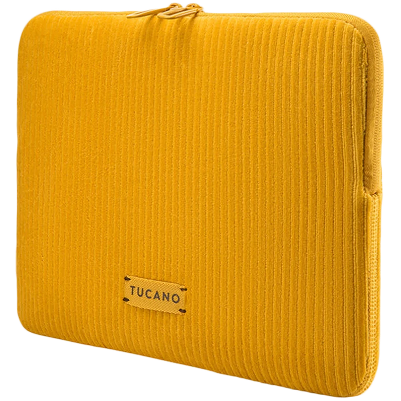 TUCANO VELLUTO 2 Sleeve for MacBook Pro 14 / Laptop 13, Yellow