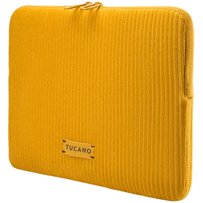 TUCANO VELLUTO 2 Sleeve for MacBook Pro 14 / Laptop 13, Yellow